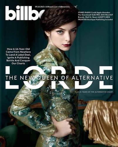 Billboard Magazine: Lorde Cover x Hailwood 2013