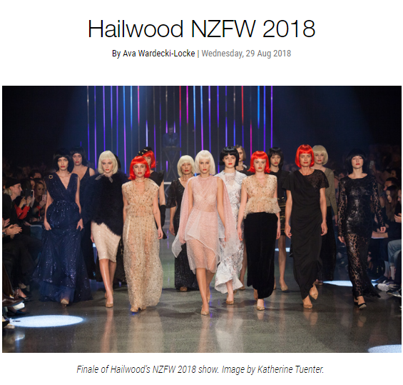 NZFW 2018 / Hailwood Article, By Ava Wardecki Locke