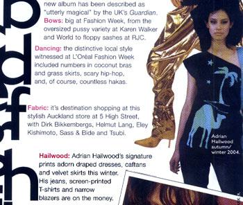 Harpers Bazar X Hailwood 2004