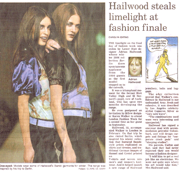 Dominion Post Article 2005