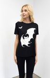 Bat Tee In Black