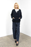 Lulu wool Cardiagn Black