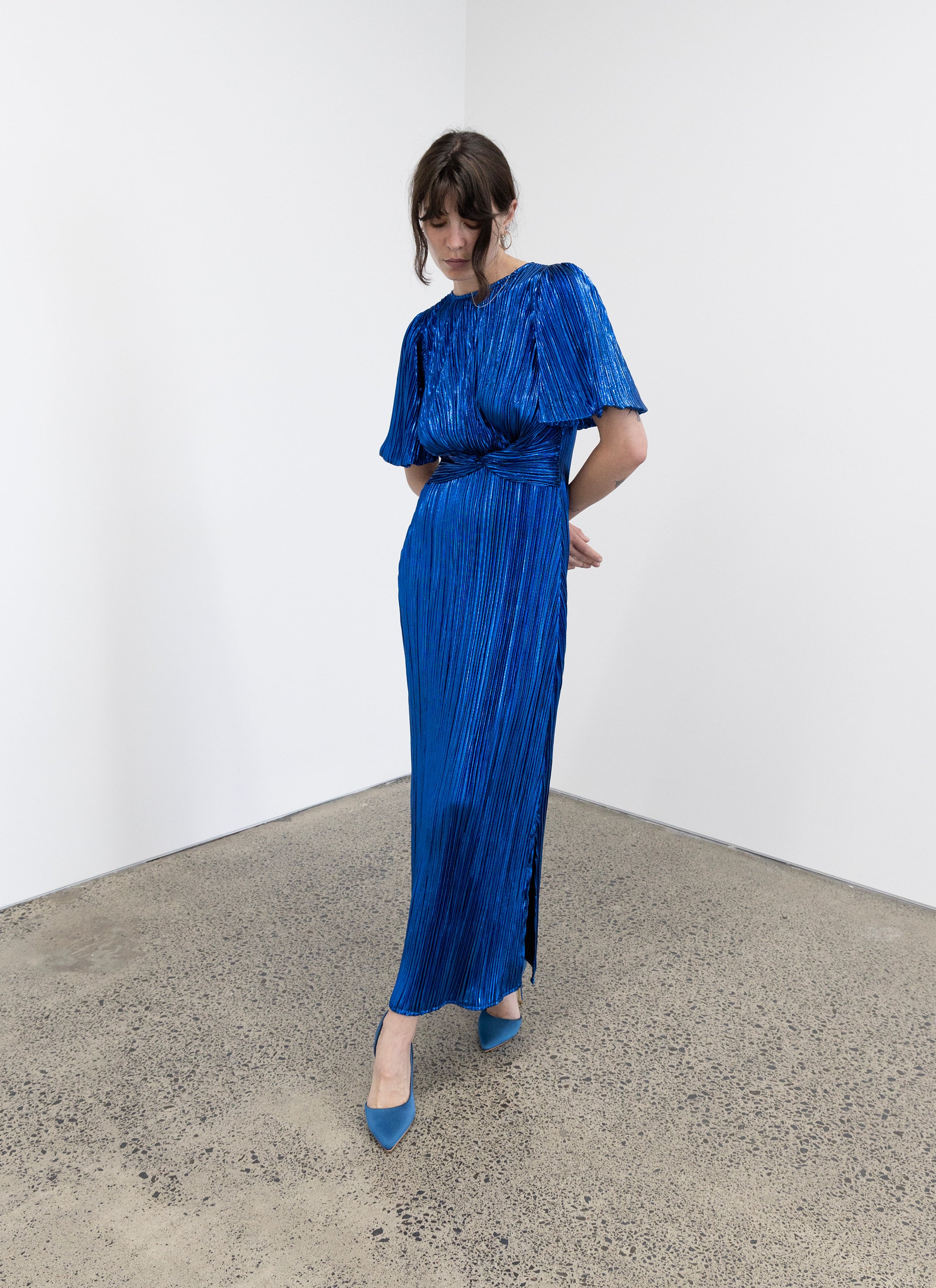 galaxy dress blue Navy blue stars dress