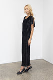 Mercury Dress In Black Sequin (long)