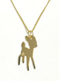 Fawn Pendant Gold
