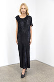 Mercury Dress In Black Sequin (long)
