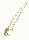 Mermaid Pendant Gold