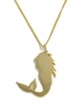 Mermaid Pendant Gold