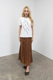 Ballet Pleat Skirt In Poka
