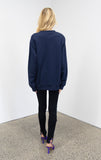 Canter Sweatshirt  In Navy