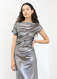 Silver Lake Lamé Dress