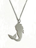 Mermaid Pendant Silver