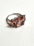 Ave Pink Tourmaline Ring Silver