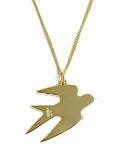 Swallow Pendant Gold