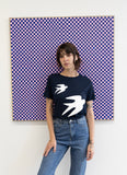 Swallow 3D Navy Tee