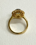 Chrysanthemum Gold Ring